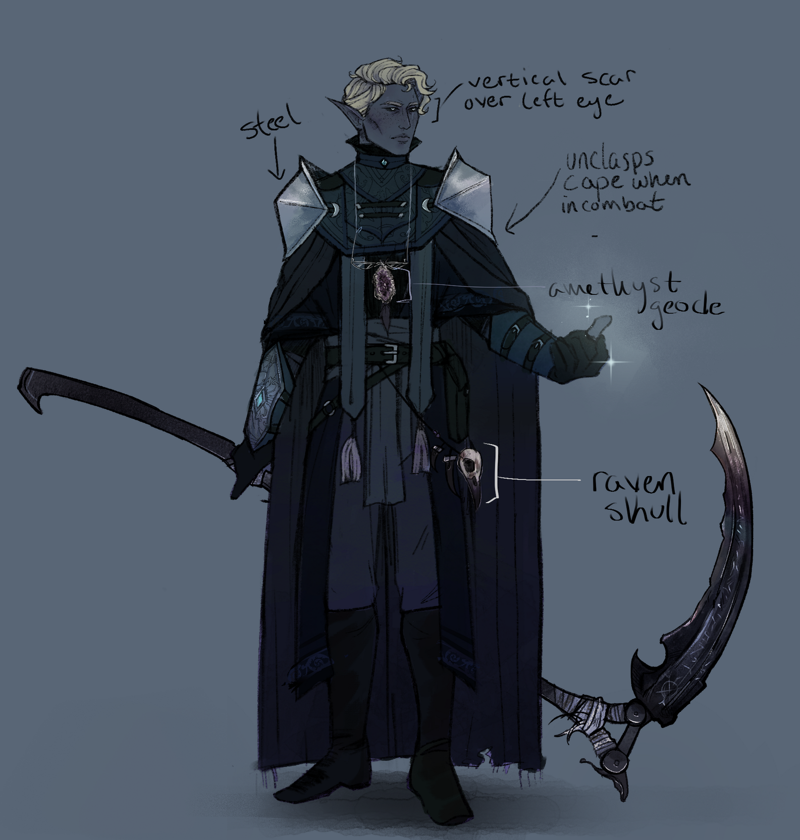 Character Design Concept - Procreate and Photoshop, 2023