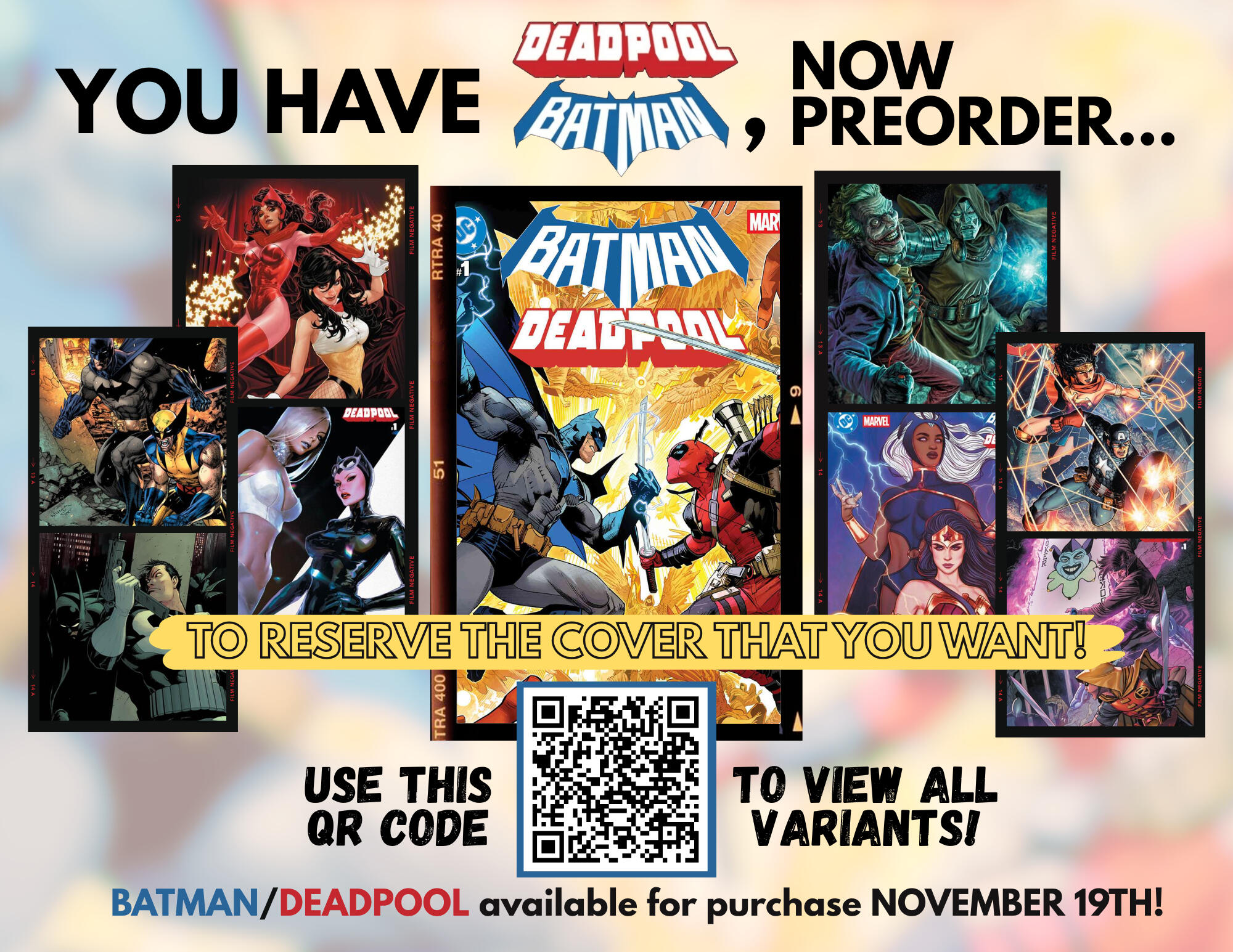 Austin Books and Comics Promotional Material - Photoshop and Canva, 2024